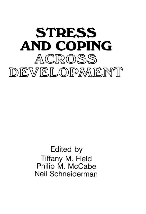 Cover of 'Stress and Coping Across Development'