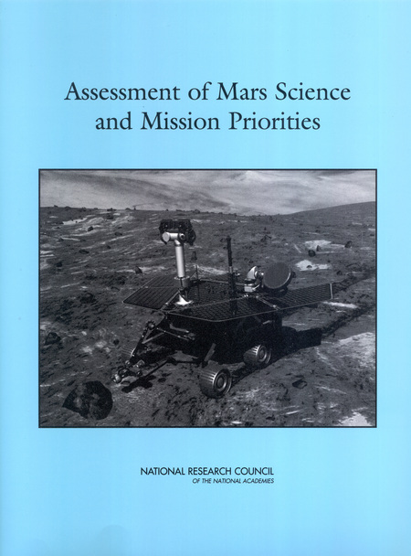 Cover of 'Assessment of Mars Science and Mission Priorities'