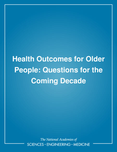 Cover of 'Health Outcomes for Older People'