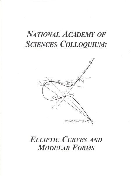 Cover of '(NAS Colloquium) Elliptic Curves and Modular Forms'