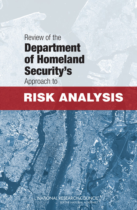 Cover of 'Review of the Department of Homeland Security's Approach to Risk Analysis'