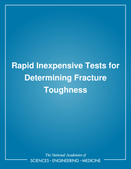 Cover of 'Rapid Inexpensive Tests for Determining Fracture Toughness'