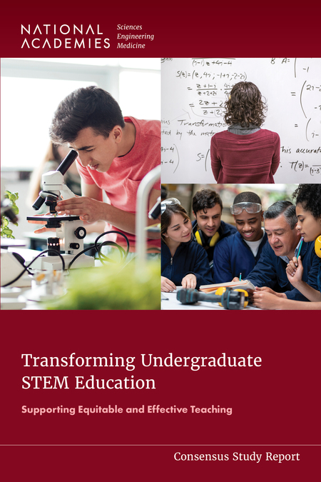 Cover of 'Transforming Undergraduate STEM Education'