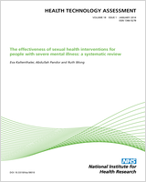 Cover of 'Home-based health promotion for older people with mild frailty: the HomeHealth intervention development and feasibility RCT'