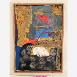 Maleri bornholmermaler Poul Hauch-Fausbøll