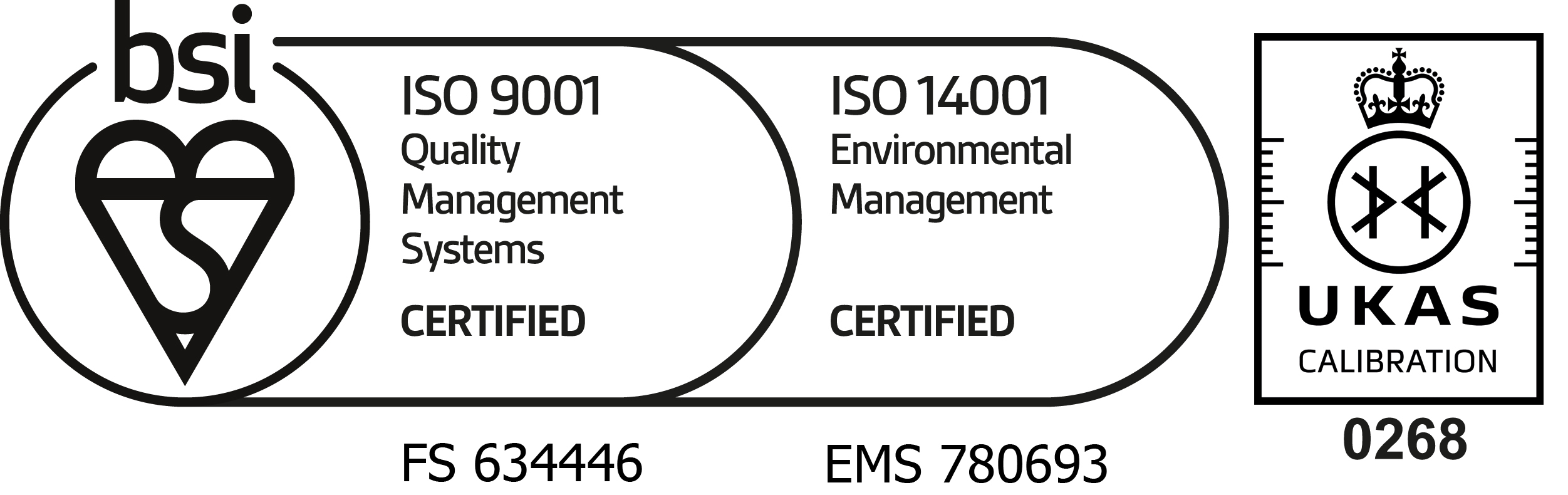 BSI 9001 - 14001 - UKAS