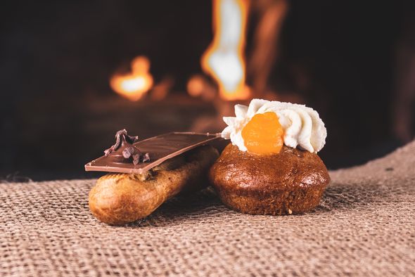 20 pièces finger sucrées #Carrot cake #Eclair