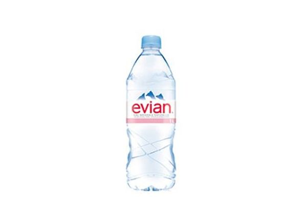 EAU PLATE EVIAN 1L