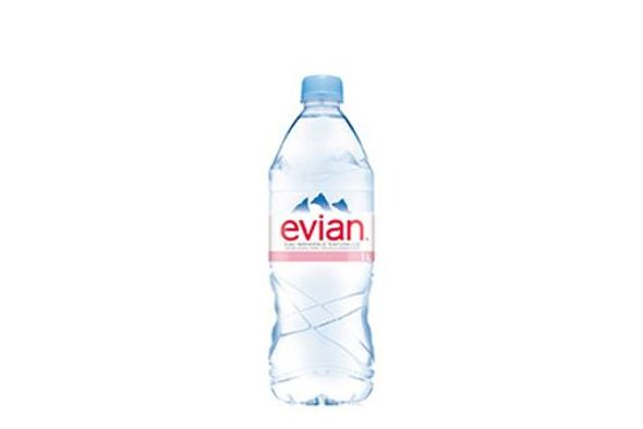 EAU PLATE EVIAN 1L