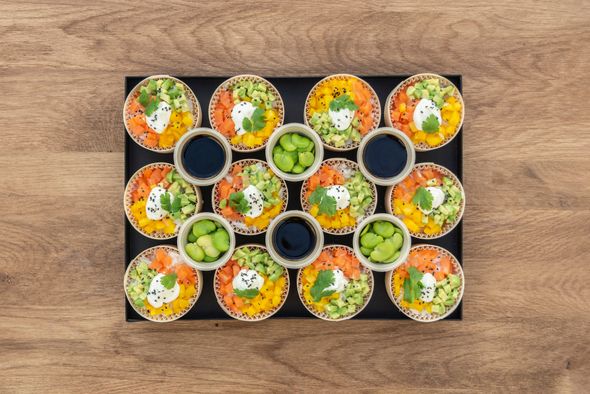Plateau Poké Saumon