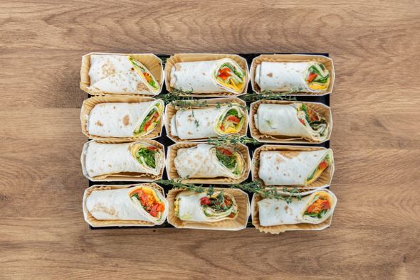 Plateau Wrap Crevettes