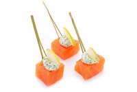 Saumon gravlax pomme granny
