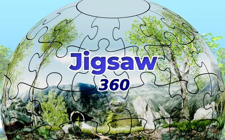 Jigsaw 360, a relaxing VR jigsaw game for Meta Quest
