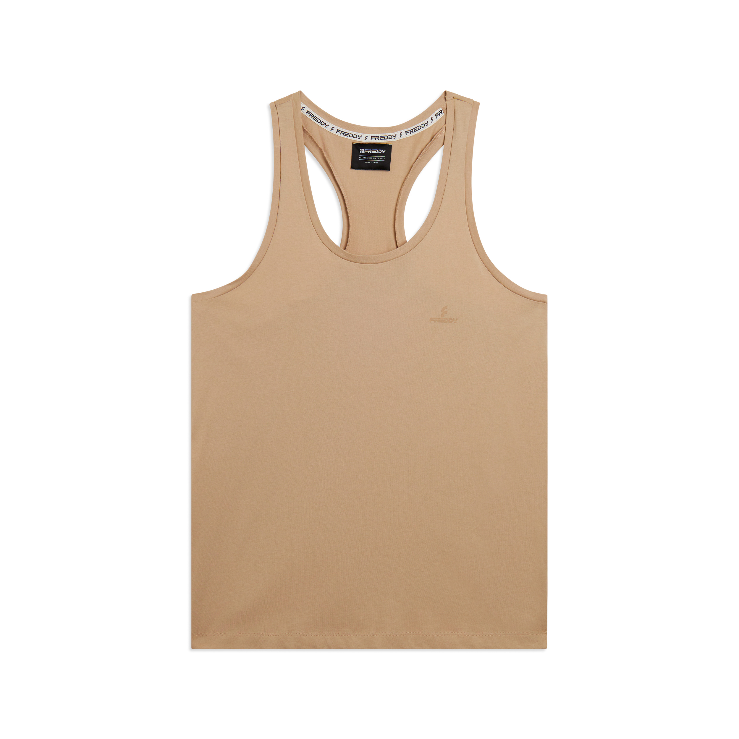 Canotta sportiva con retro a vogatore