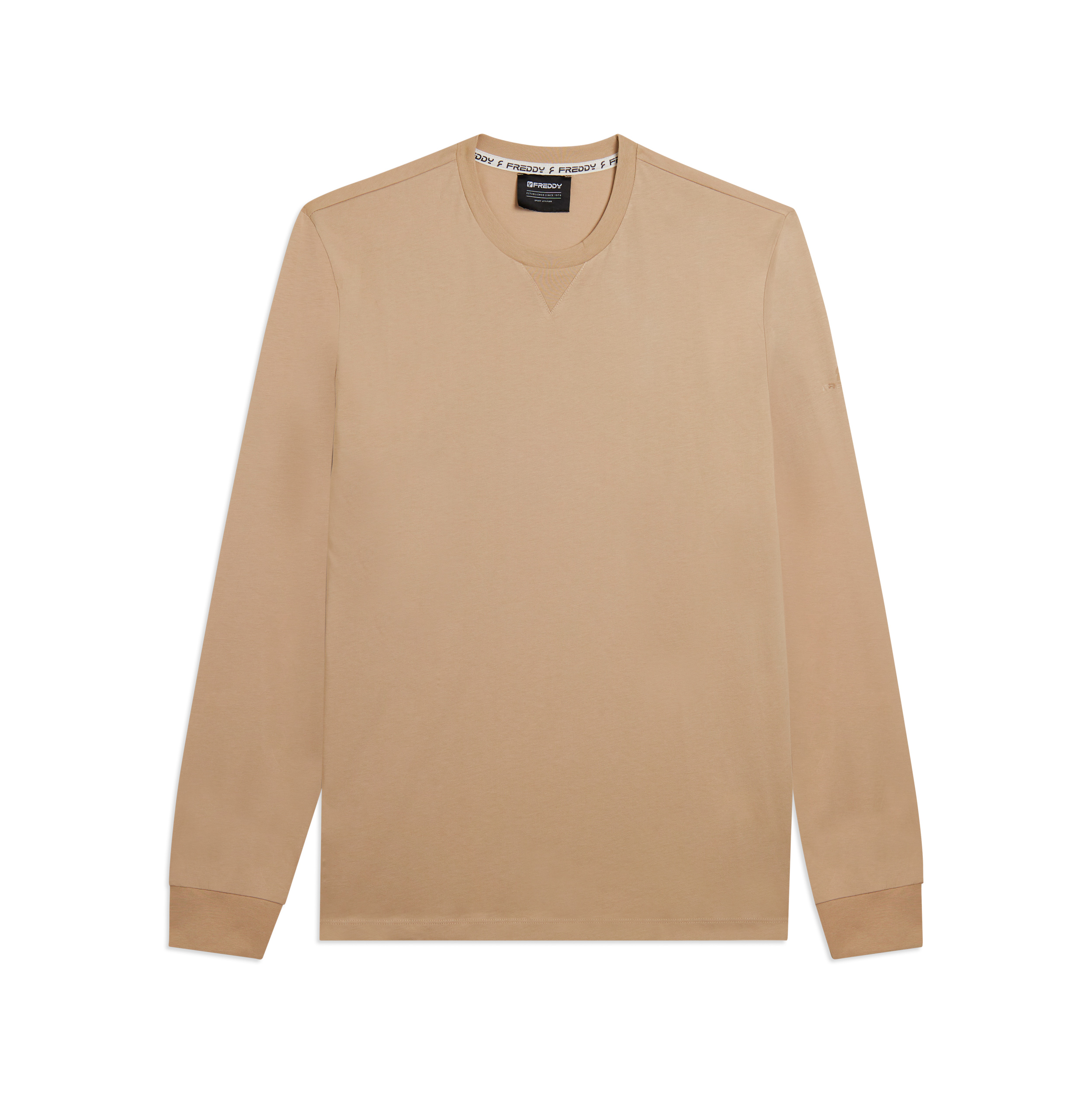 T-shirt manica lunga con polsini