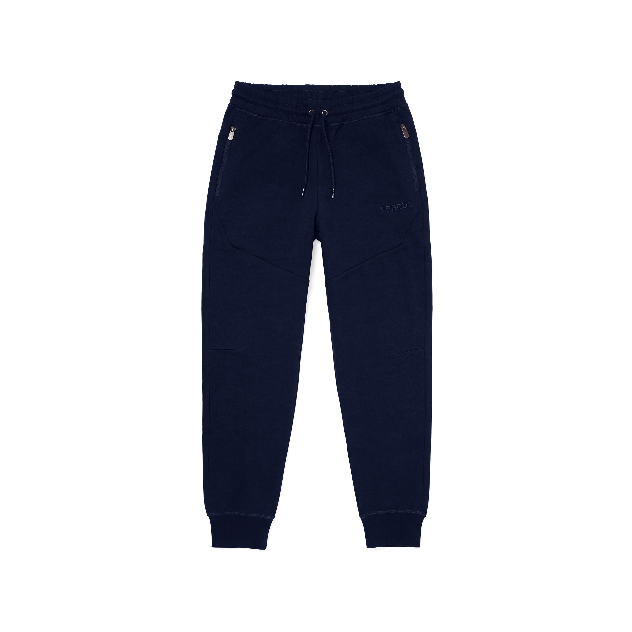 Pantaloni da Uomo Regular Fit in Felpa con Cuciture Tech