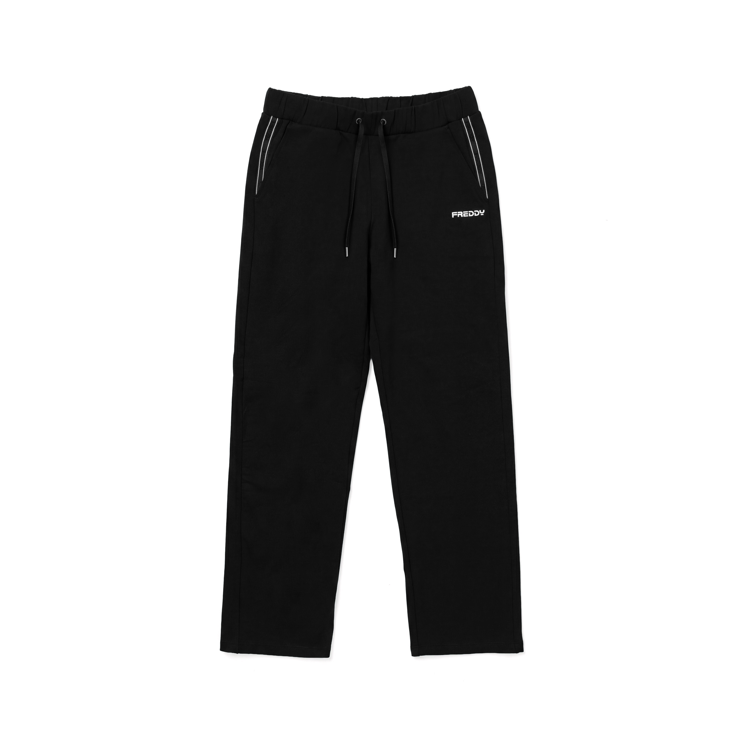 Pantaloni regular "Soft-Touch" con fianchi logati
