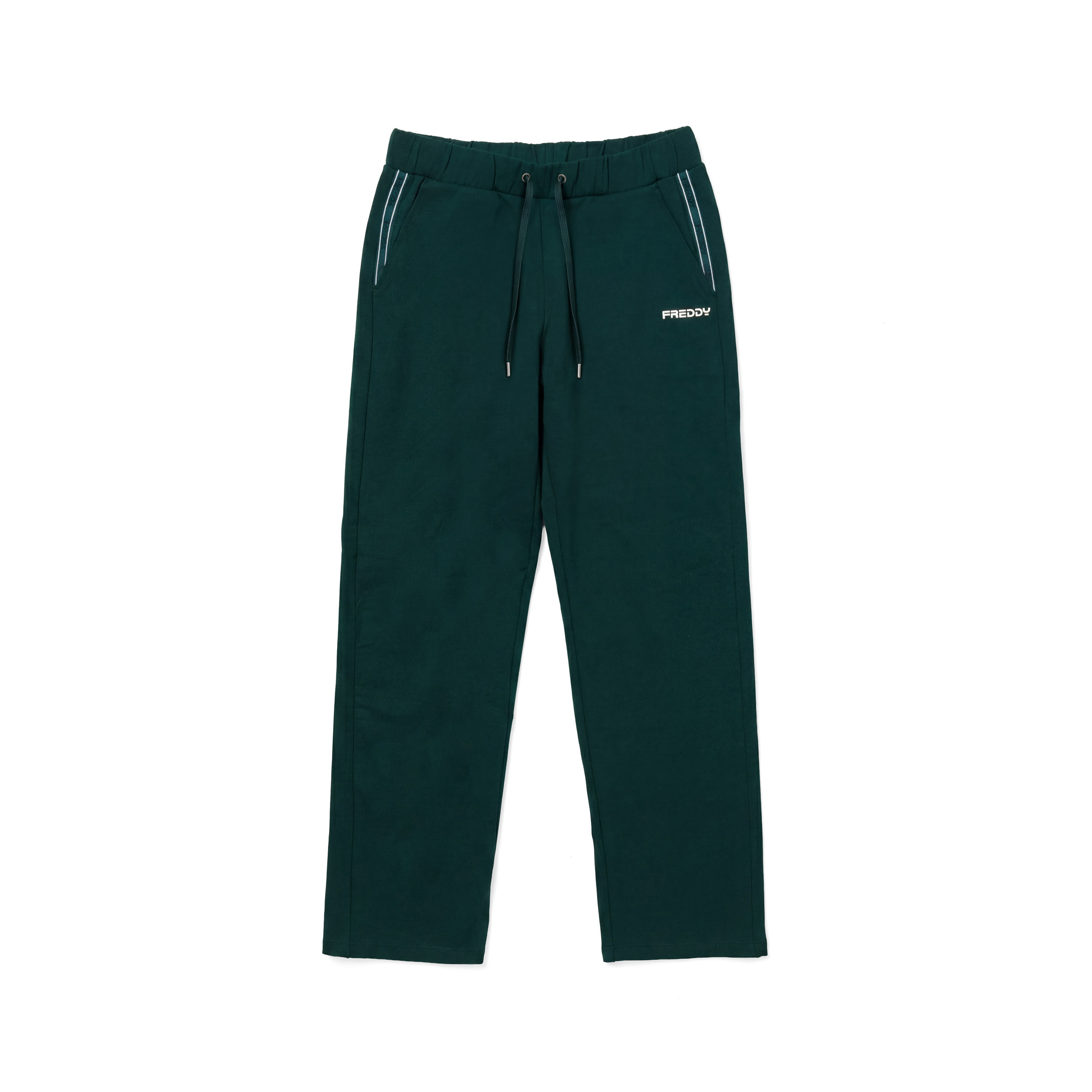 Pantaloni regular "Soft-Touch" con fianchi logati