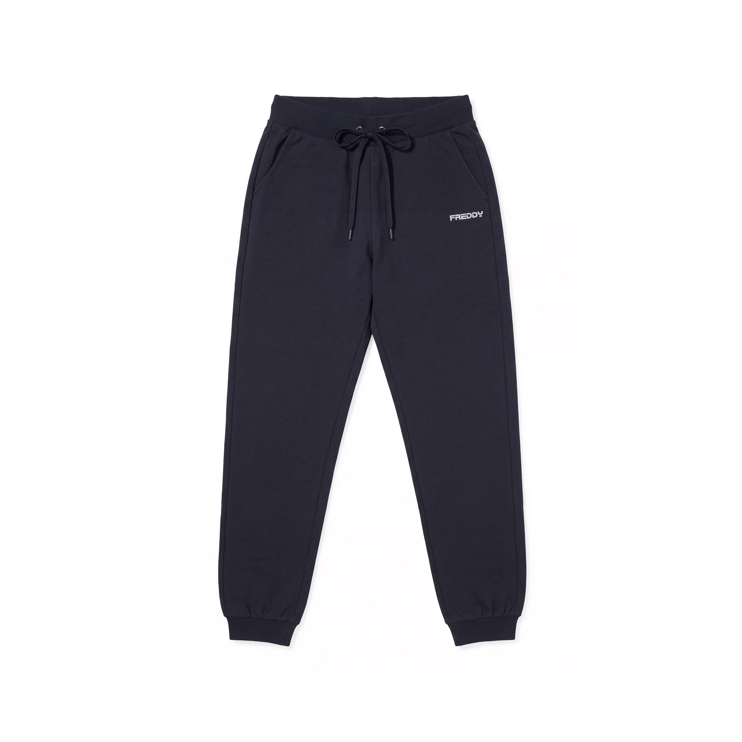 Pantaloni jogger regular in felpa vellutata