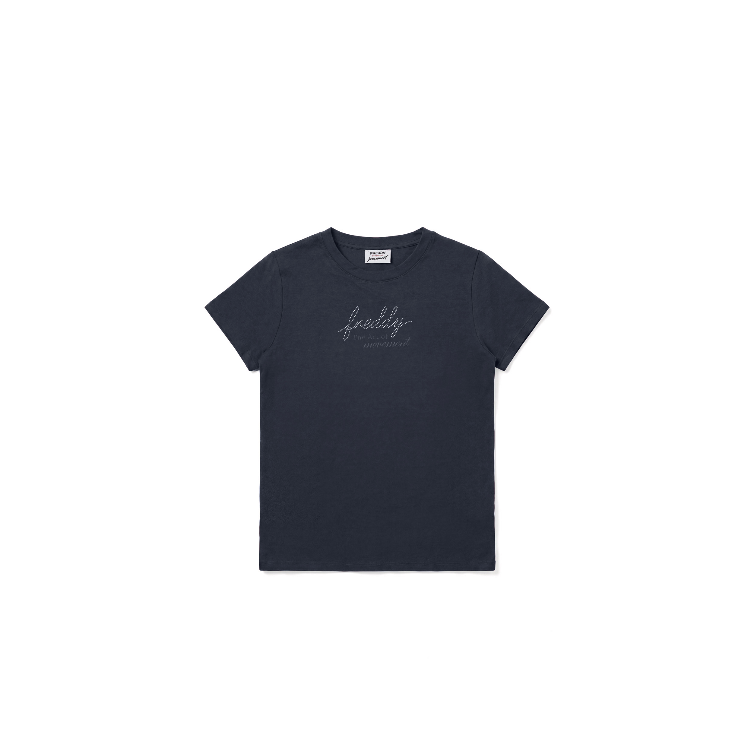 T-shirt regular "The Art of Movement" con perline