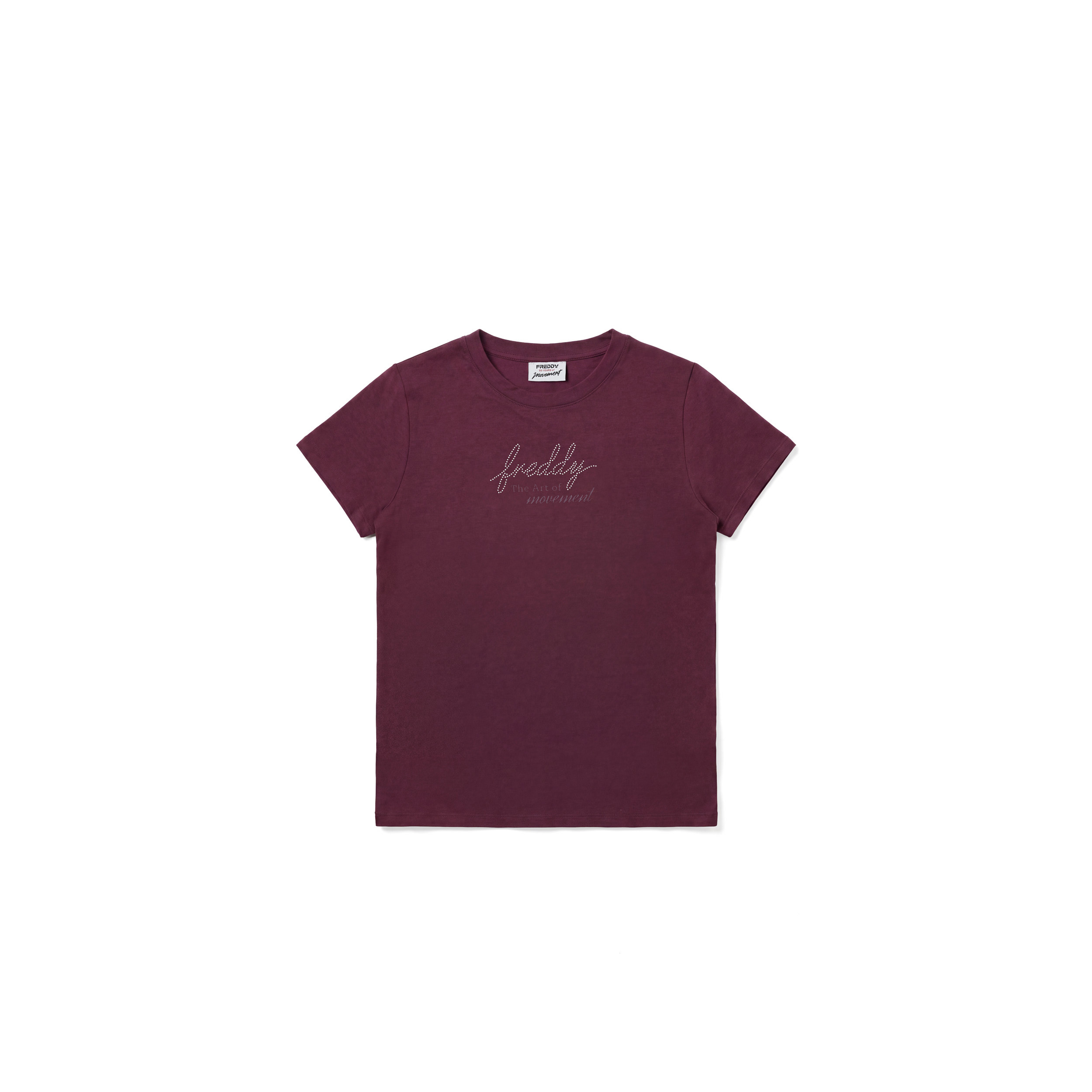 T-shirt regular "The Art of Movement" con perline