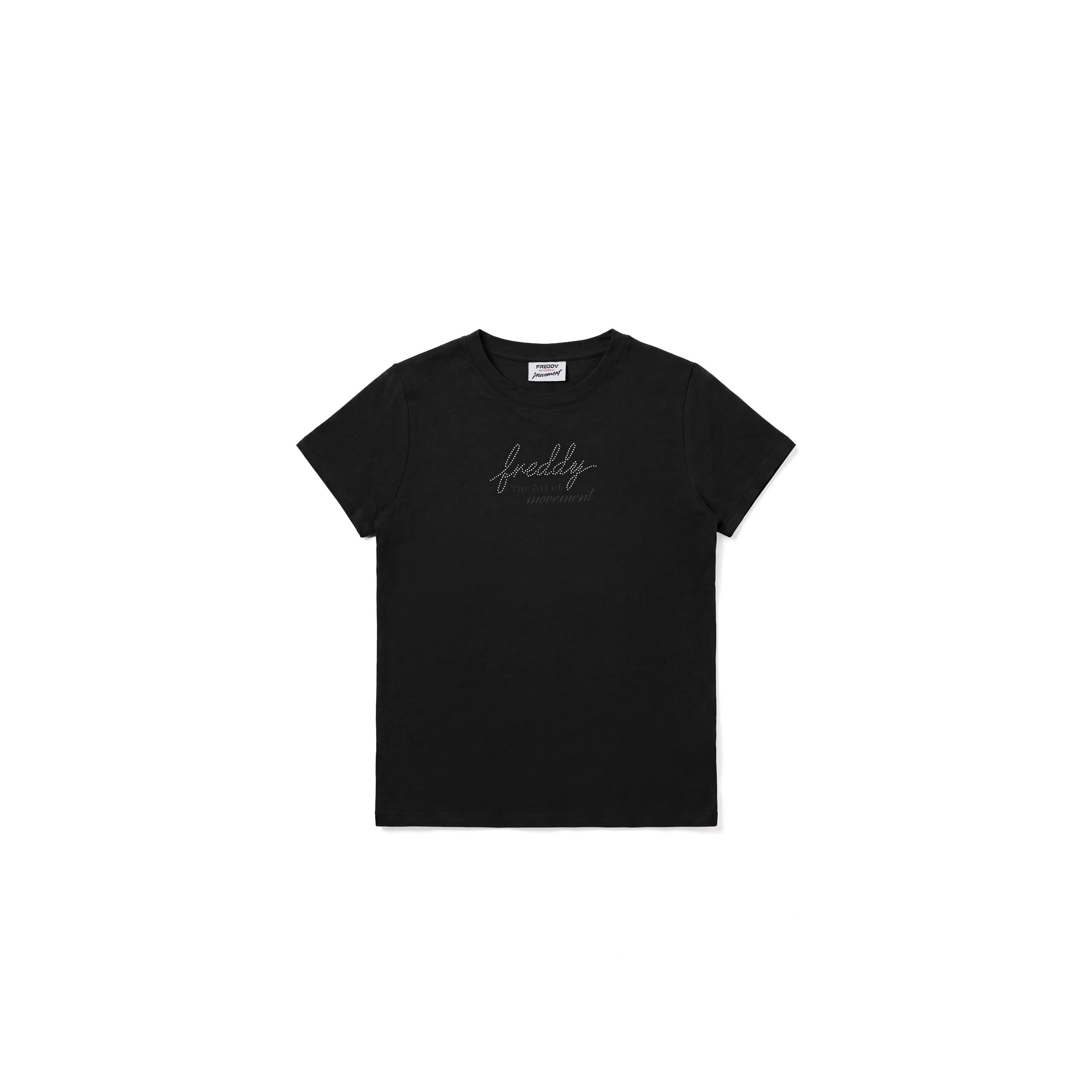 T-shirt regular "The Art of Movement" con perline