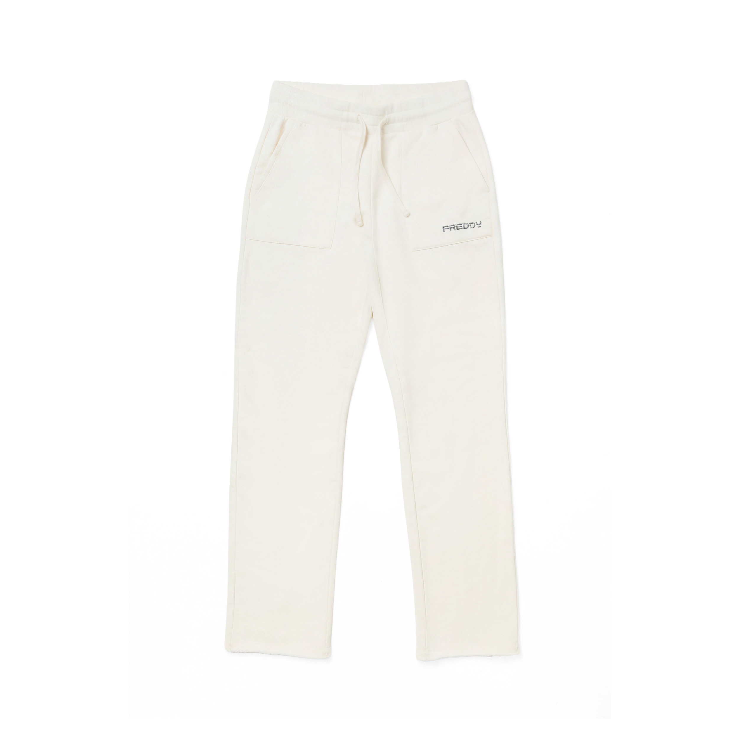 Pantaloni Regular Donna a Gamba Dritta Effetto Delavé