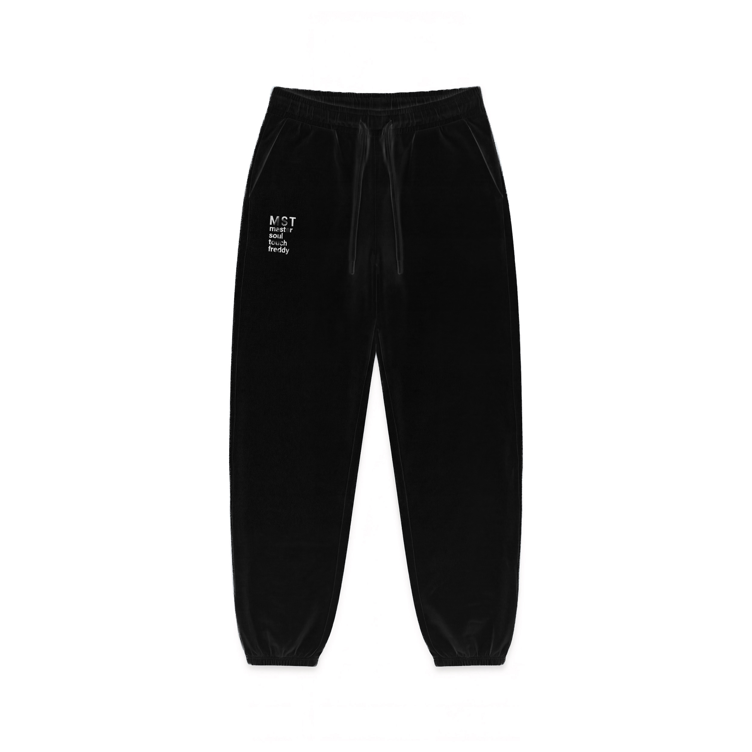 Pantaloni sportivi comfort in felpa con fondo elastico
