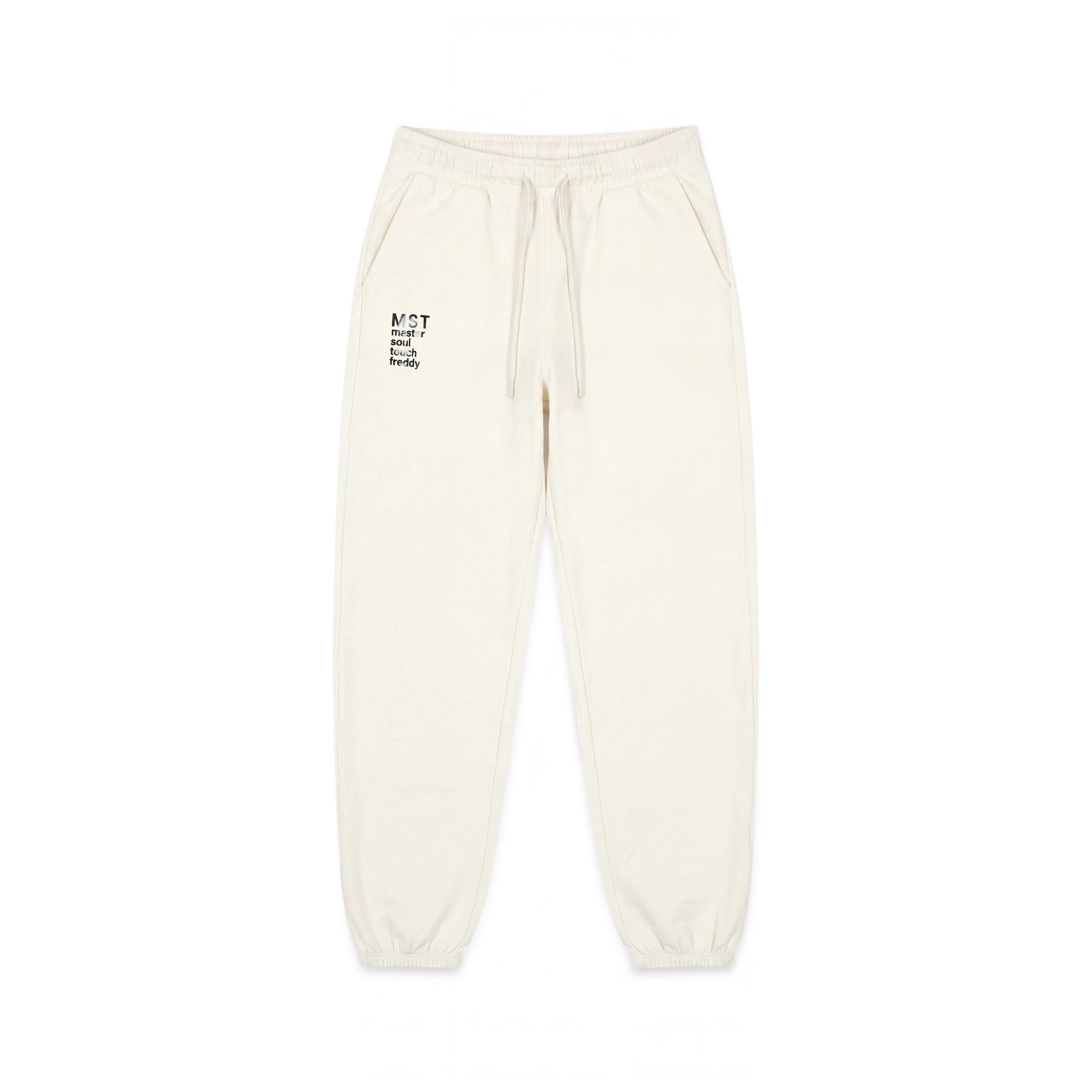 Pantaloni sportivi comfort in felpa con fondo elastico