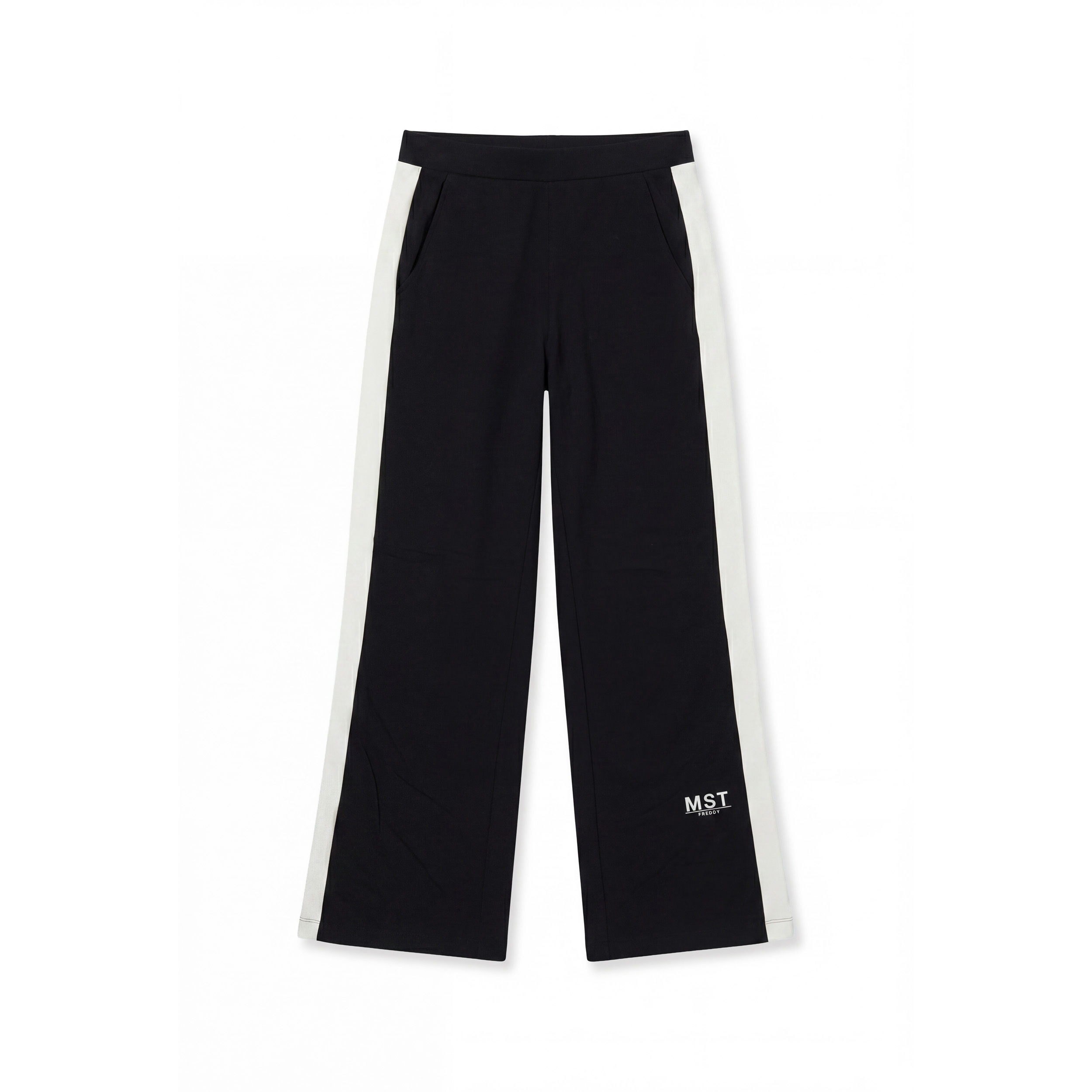 Pantaloni sportivi donna wide leg in felpa