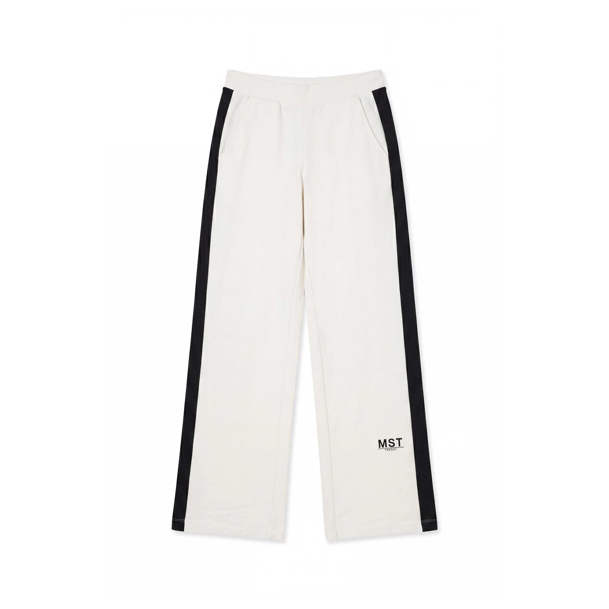 Pantaloni sportivi donna wide leg in felpa