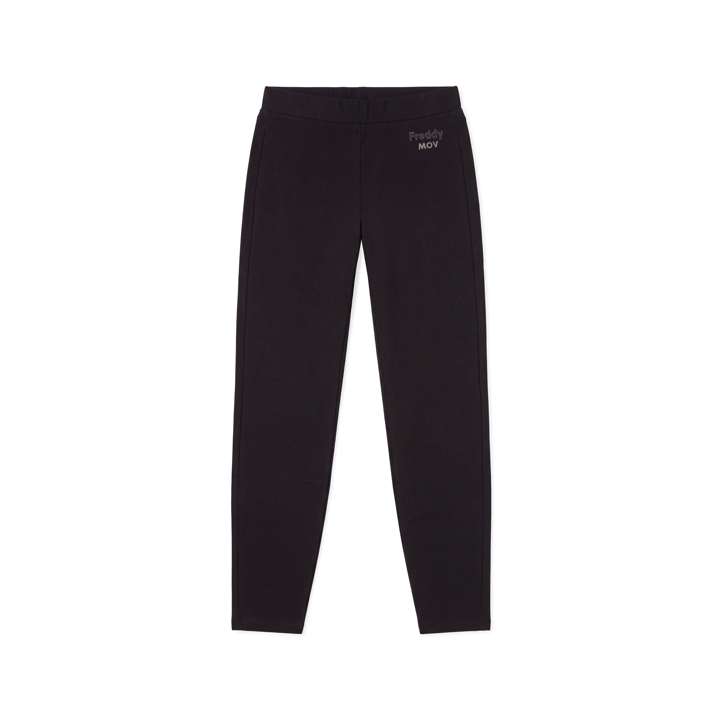 Leggings da donna in jersey pesante stretch logo Freddy MOV