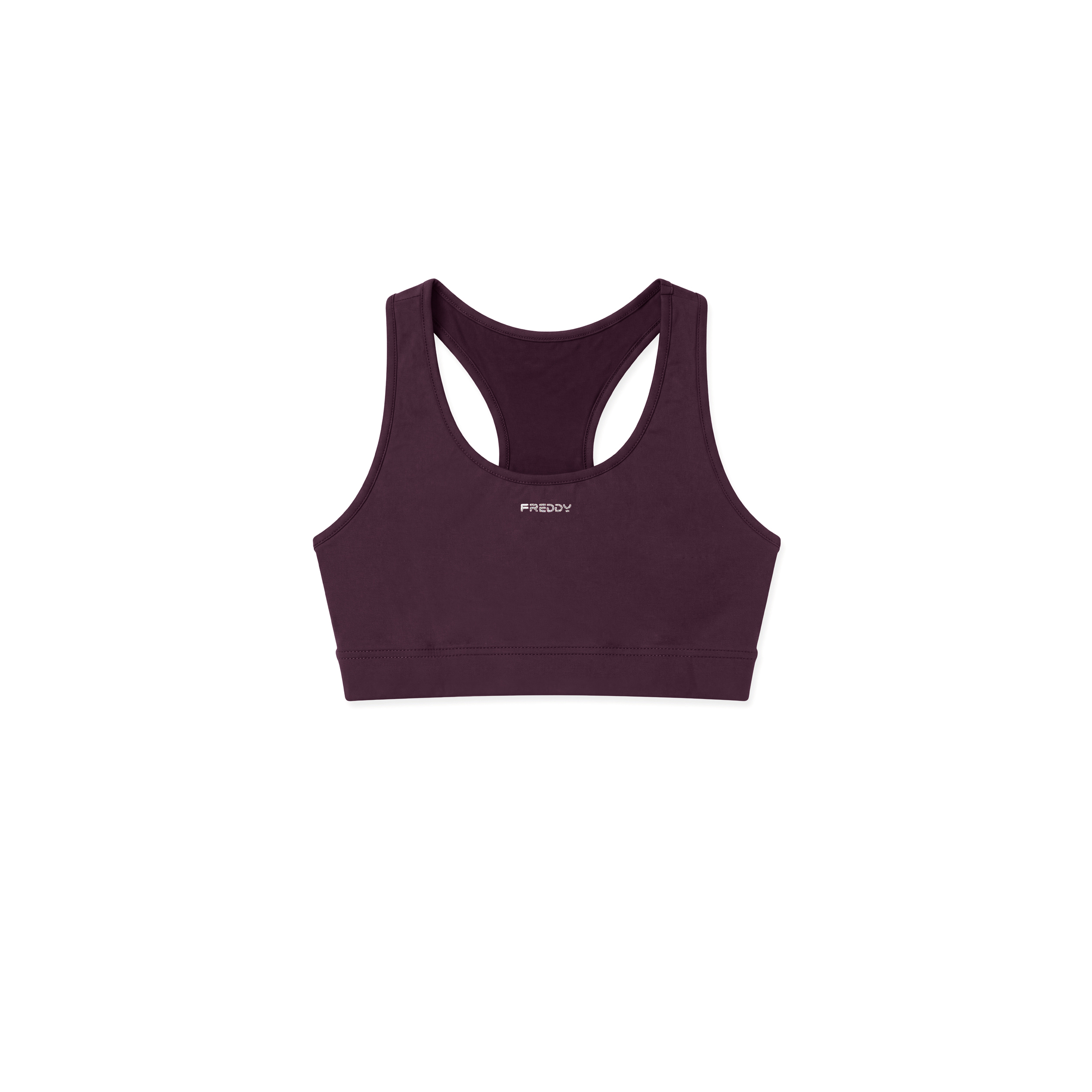 Reggiseno Sportivo Supporto Medio in Jersey Quick Dry