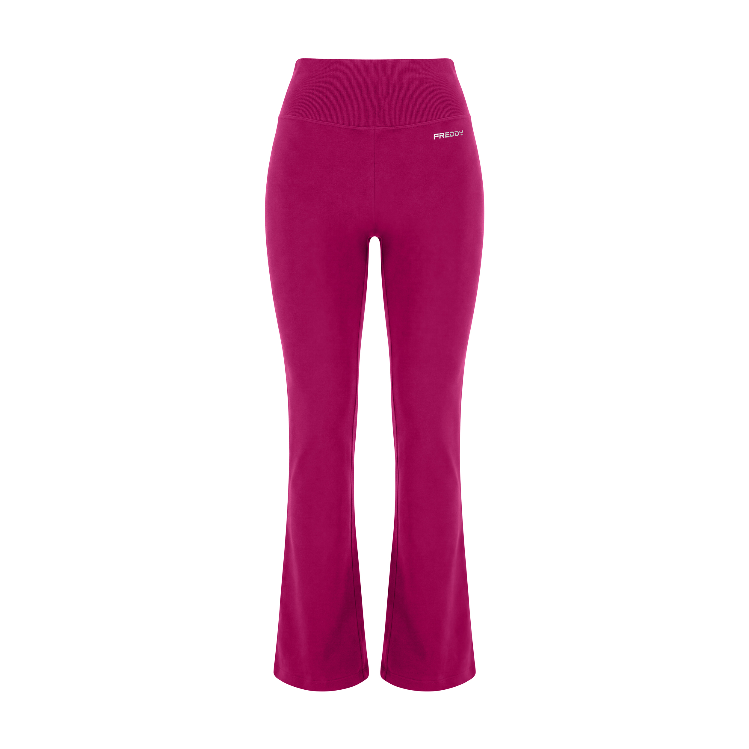 Leggings Flare Vita Altissima, Seamless, Tecnologia No Slide