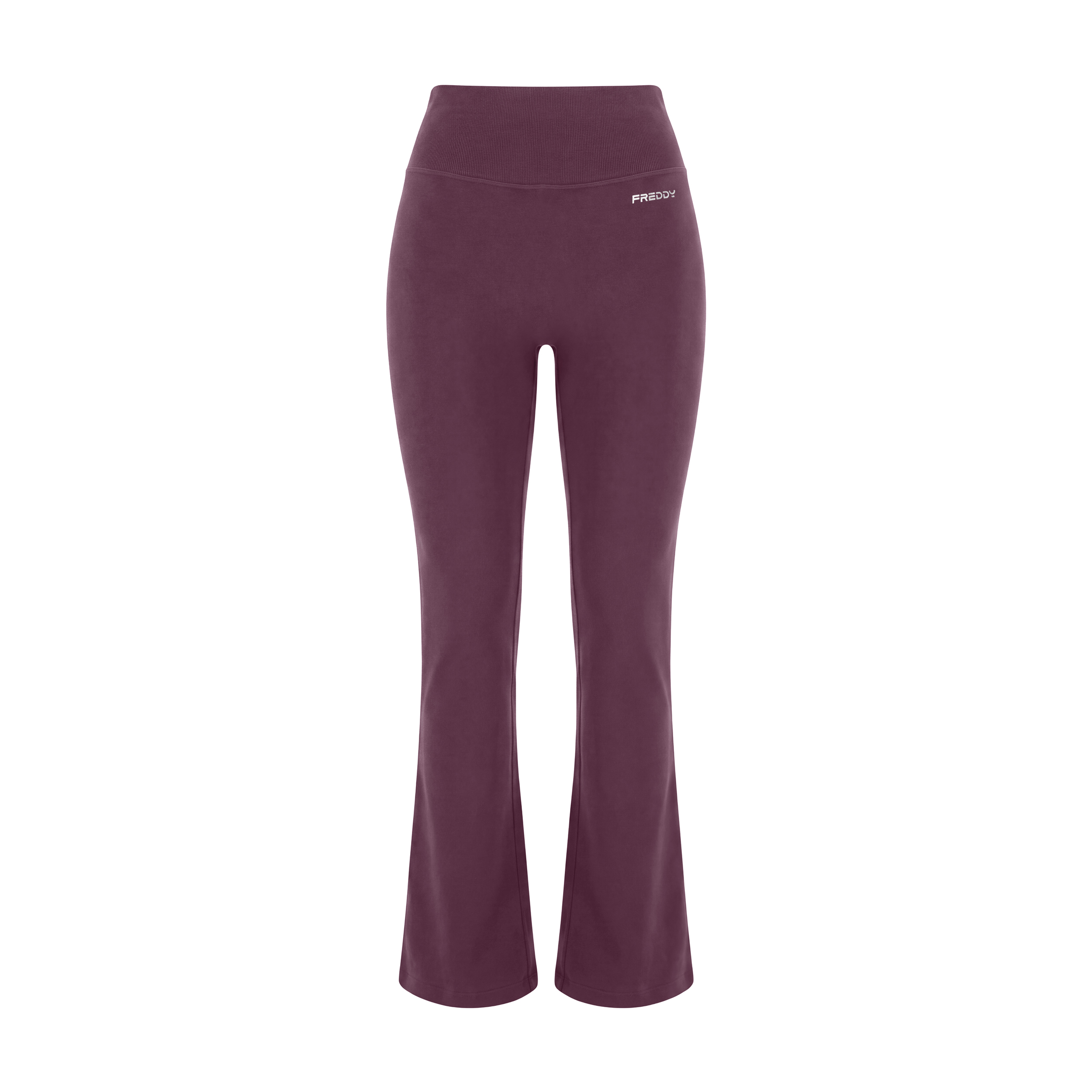 Leggings Flare Vita Altissima, Seamless, Tecnologia No Slide