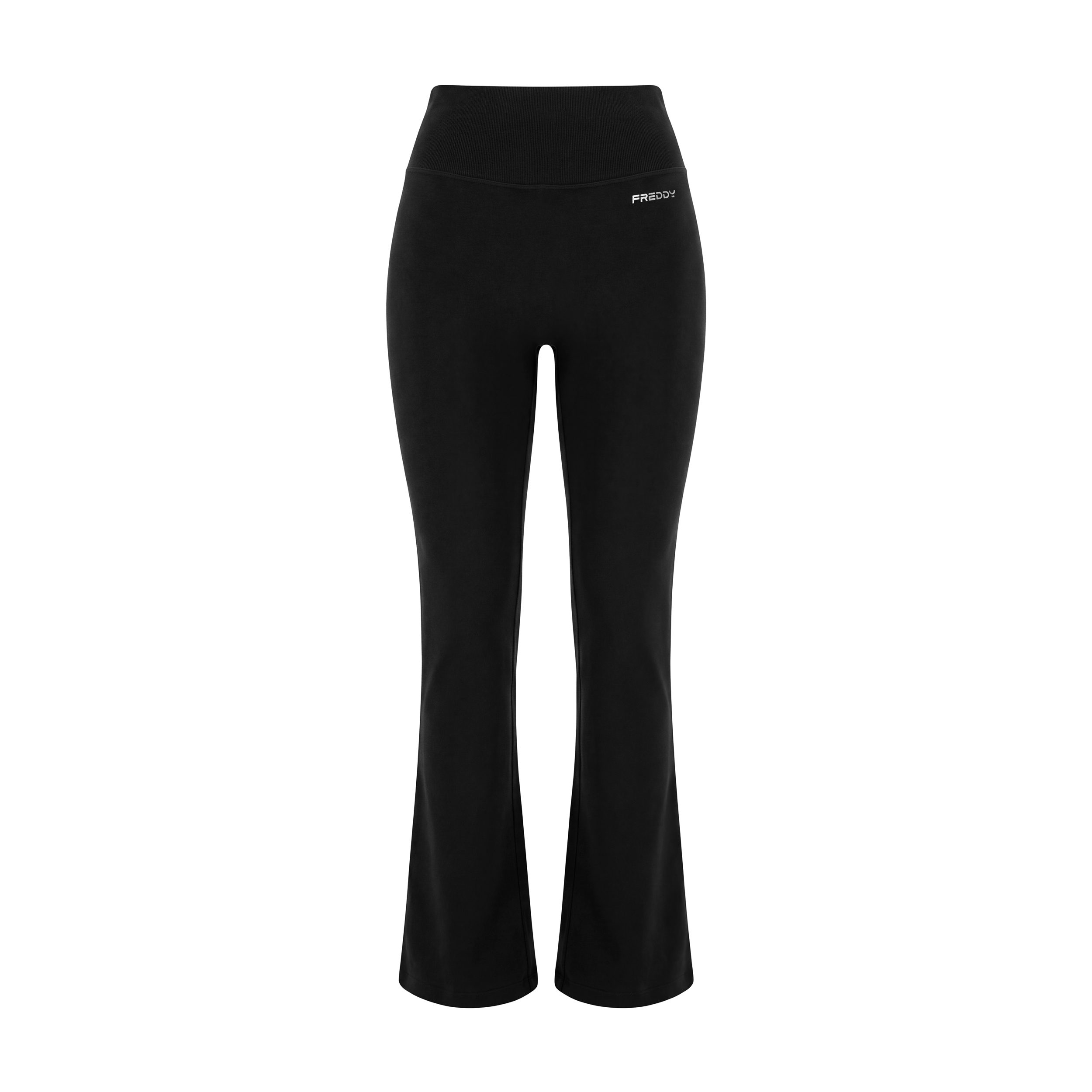 Leggings Flare Vita Altissima, Seamless, Tecnologia No Slide