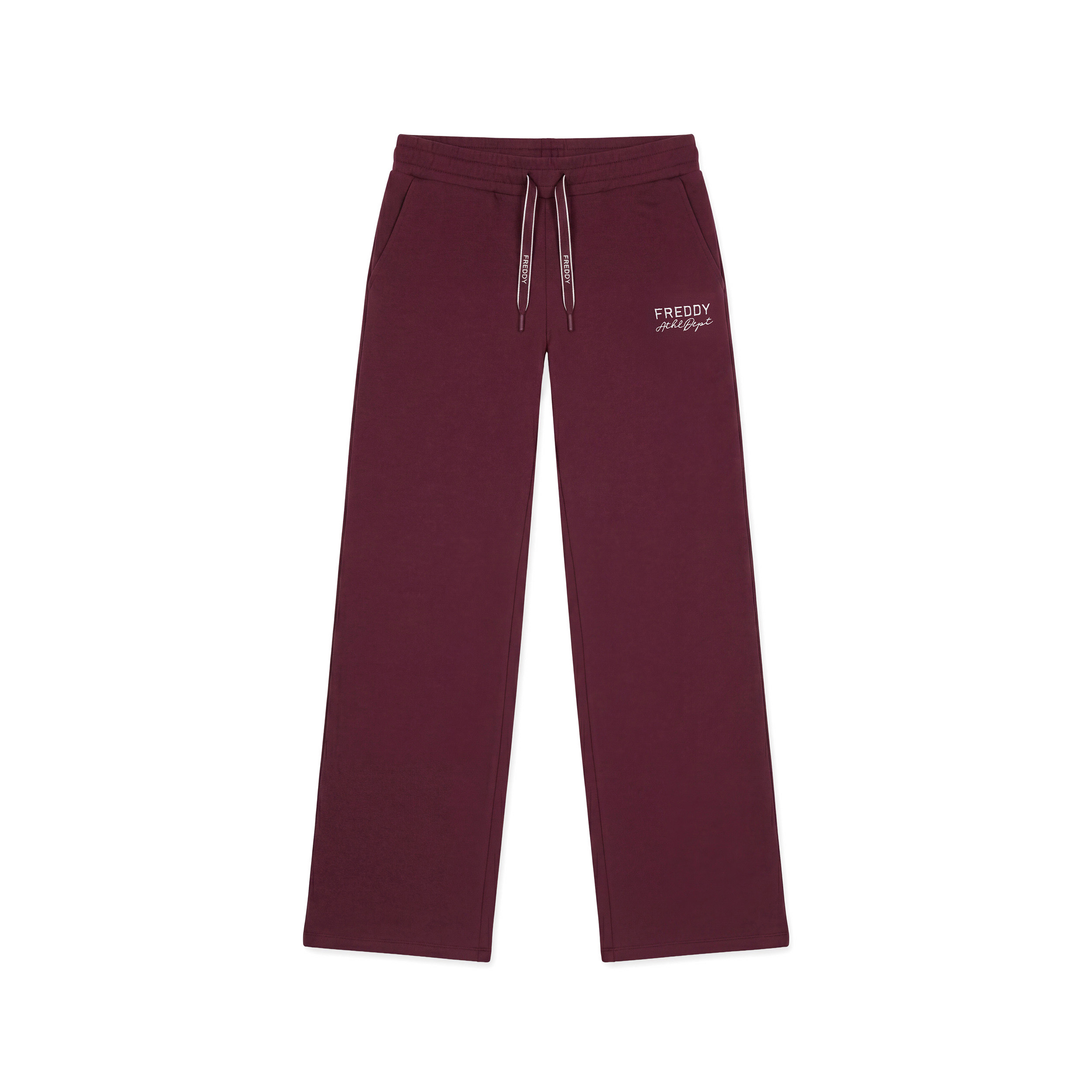 Pantaloni Sportivi Donna Wide Leg in Felpa Freddy