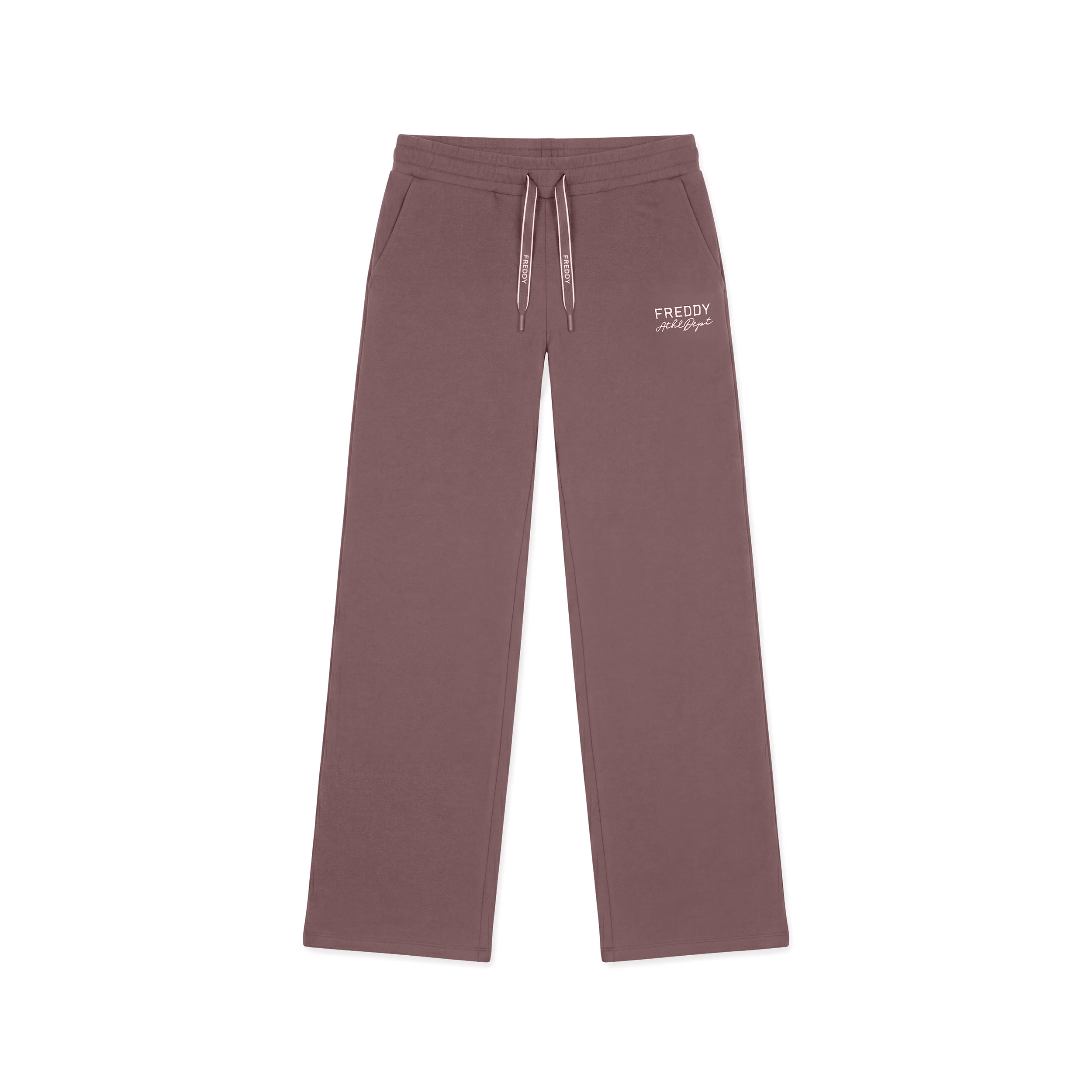 Pantaloni Sportivi Donna Wide Leg in Felpa Freddy