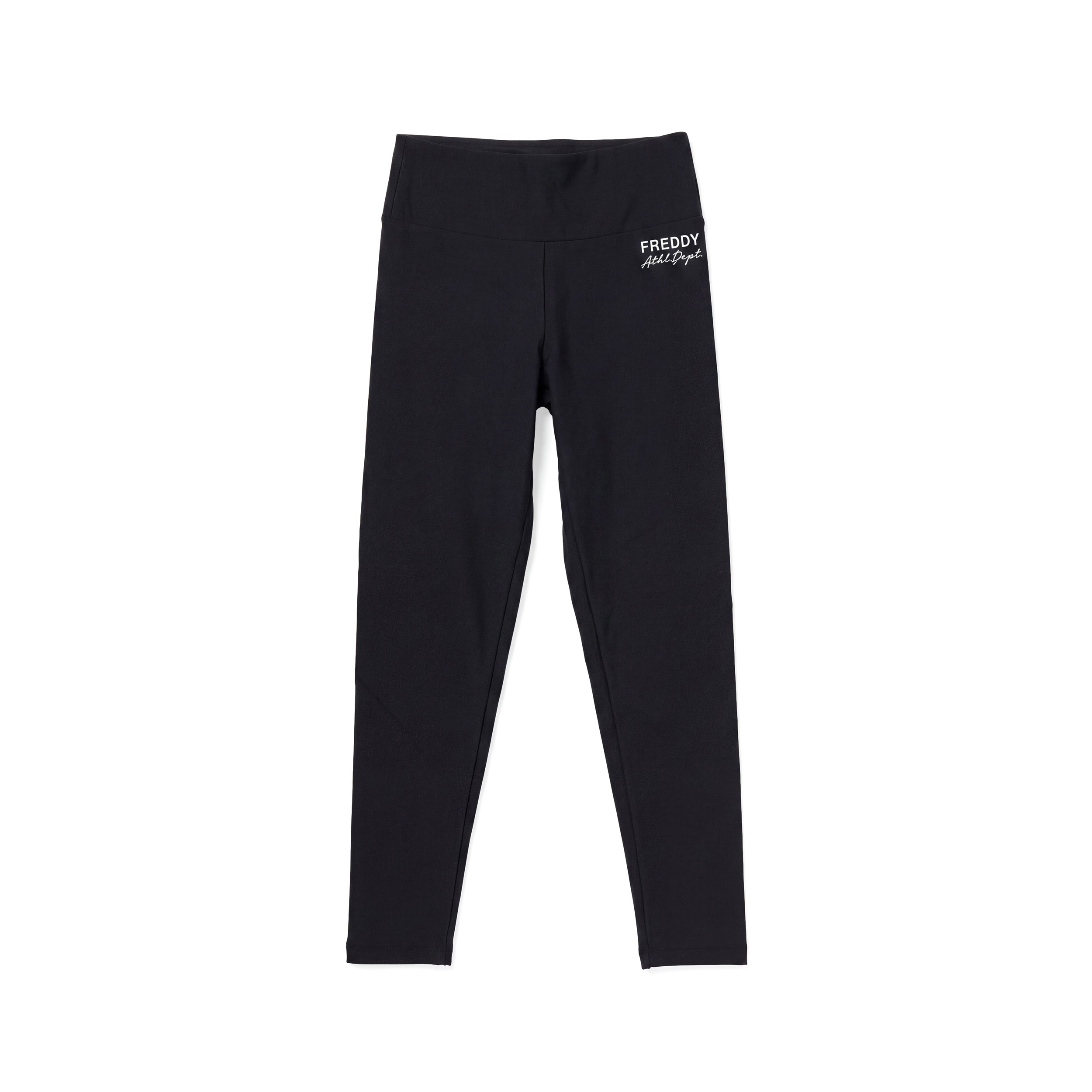 Leggings Donna Vita Alta 7/8 e Logo Argento