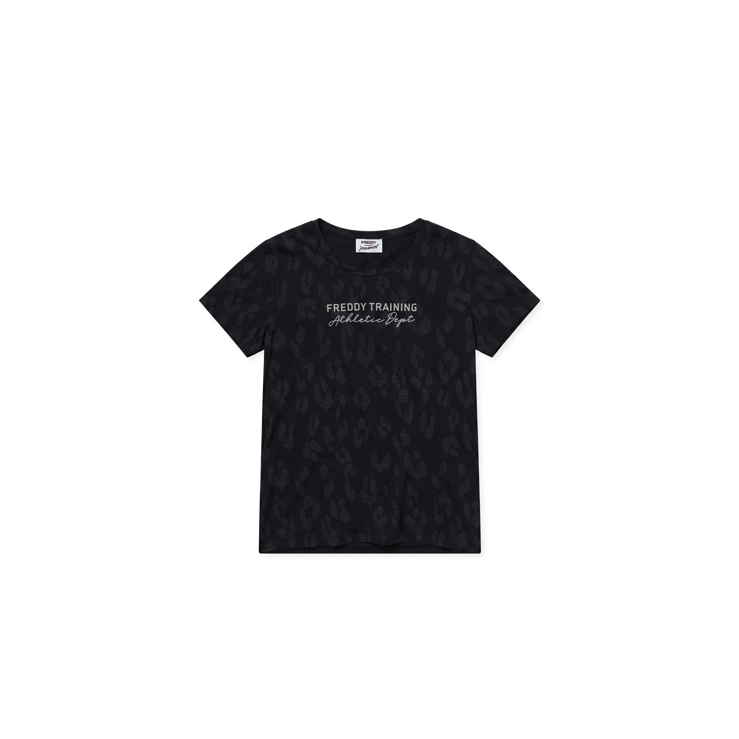 T-shirt Donna Regular Stampa Leopardata