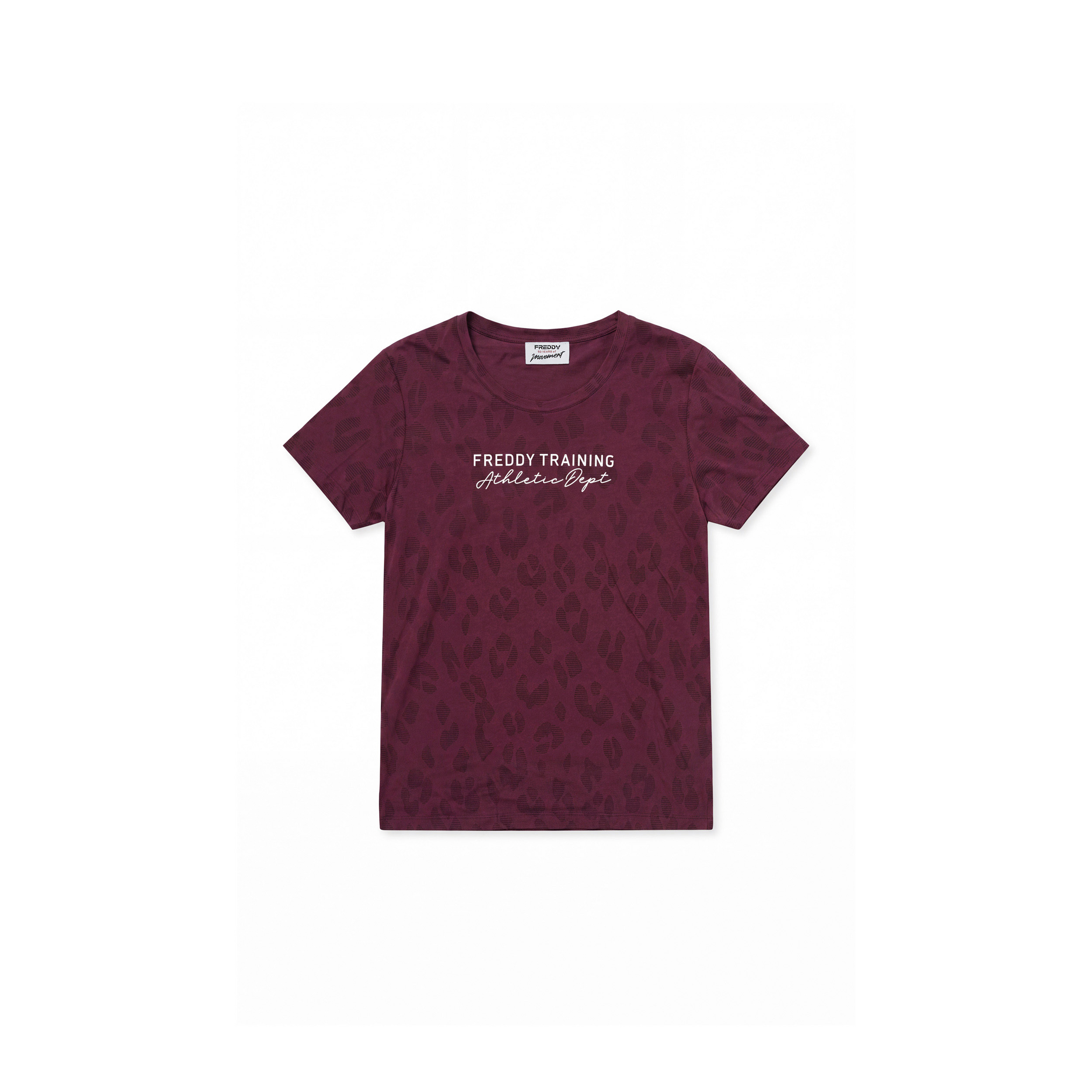 T-shirt Donna Regular Stampa Leopardata