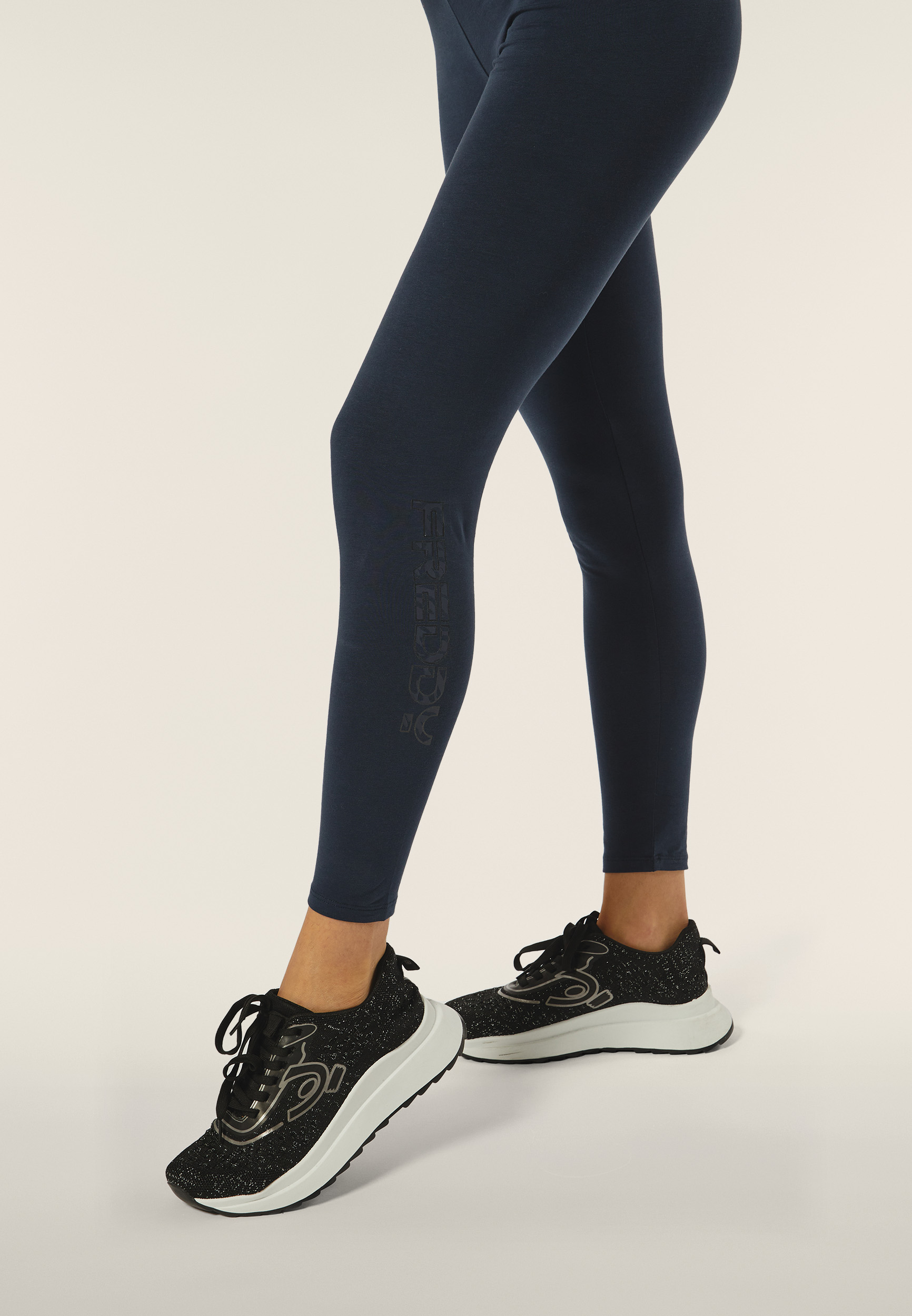 FREDDY Leggings de tejido de punto con logotipo floral en el bajo - Imagen 10 de 36