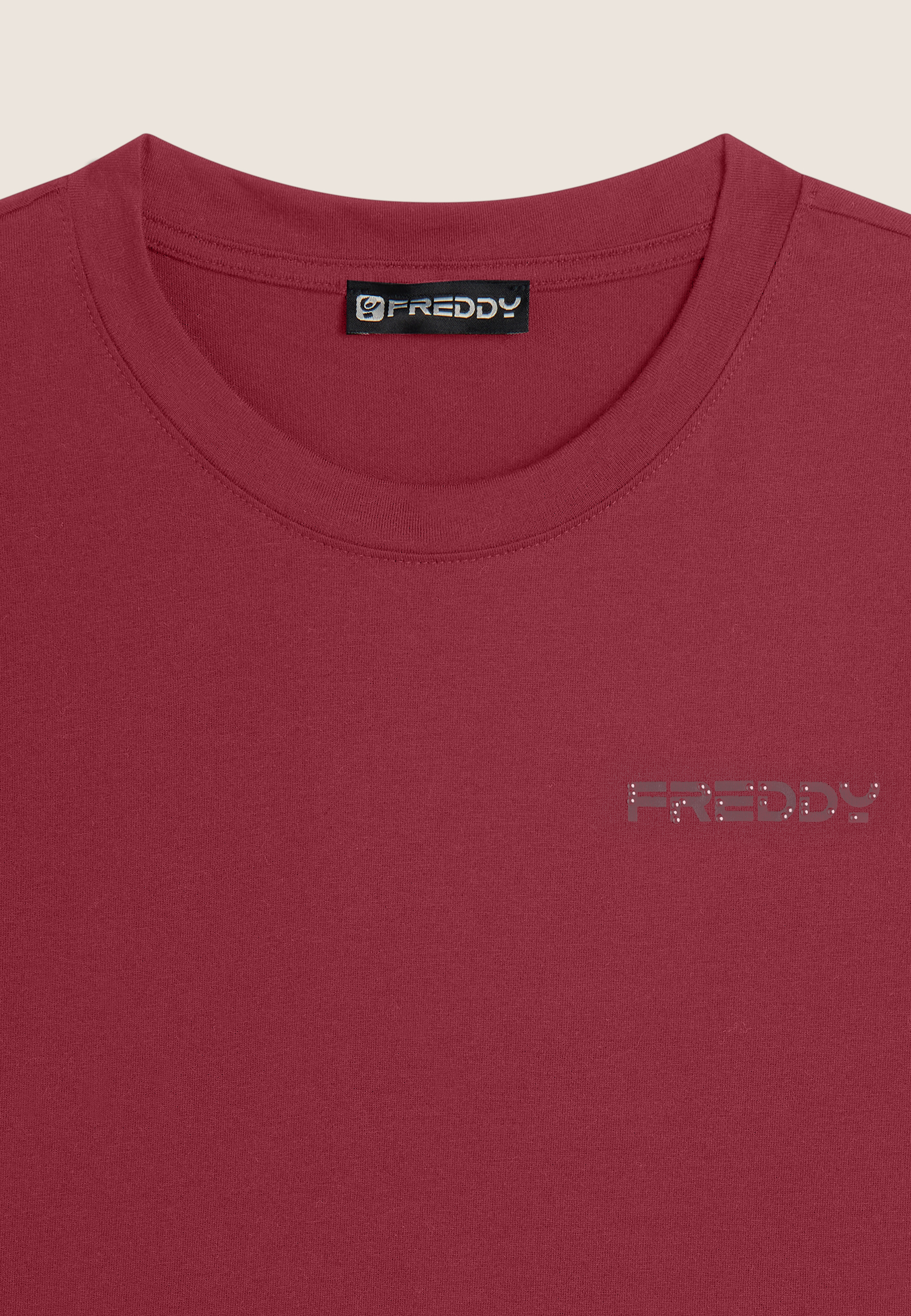 FREDDY Camiseta de mujer regular fit con detalles florales - Imagen 6 de 18