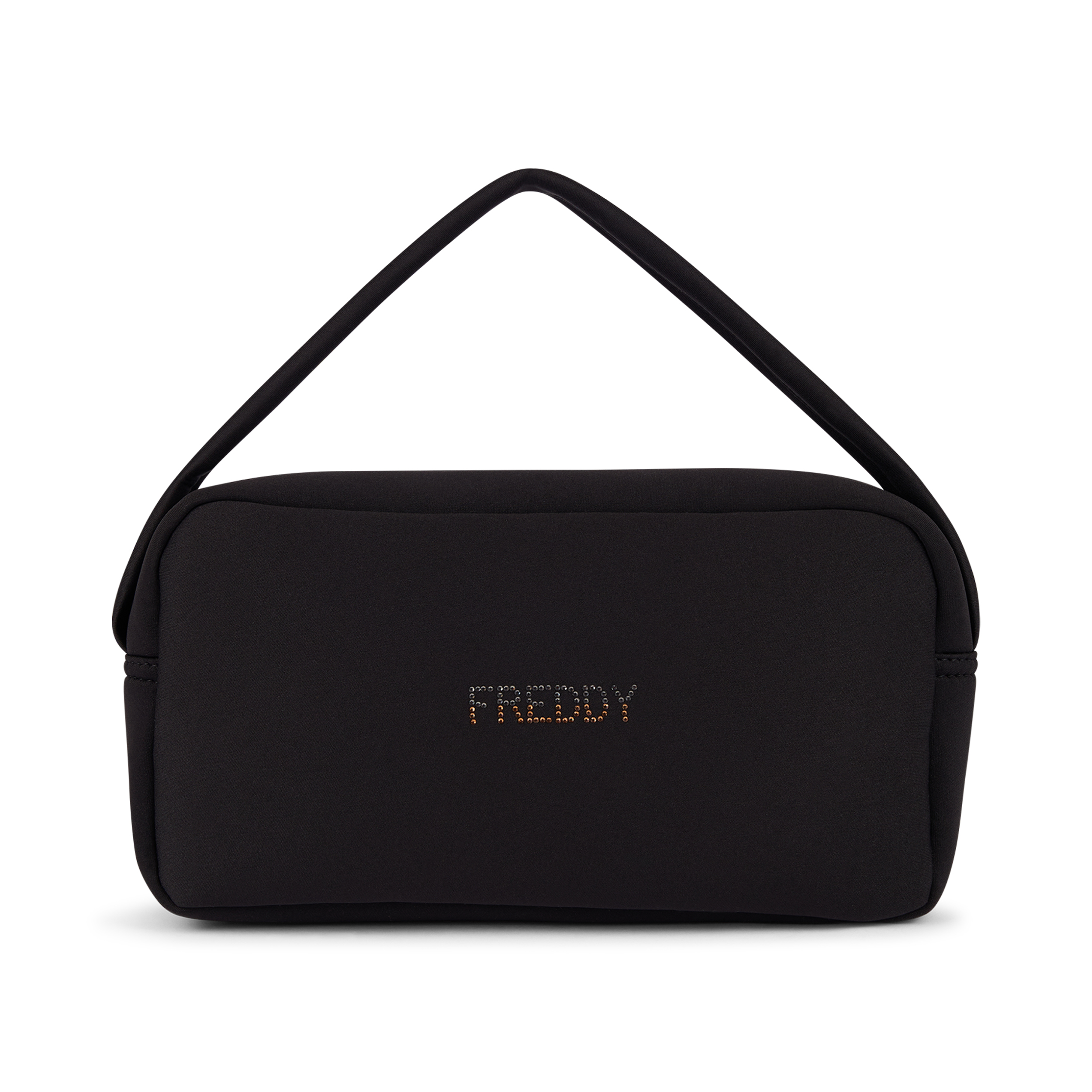 Borsa a spalla in neoprene con logo FREDDY in strass