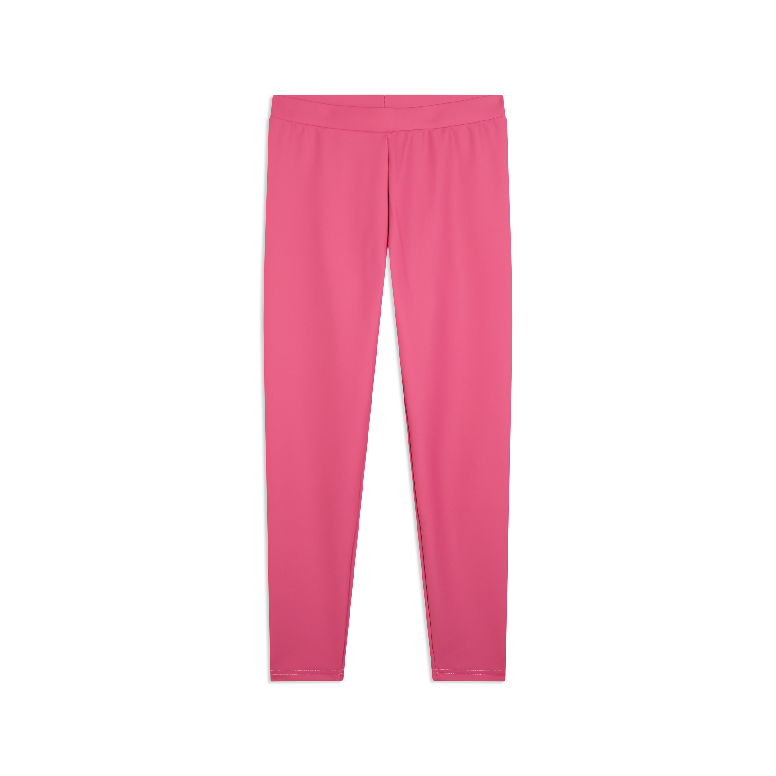 Leggings 7/8 in tessuto coated elasticizzato vita regular