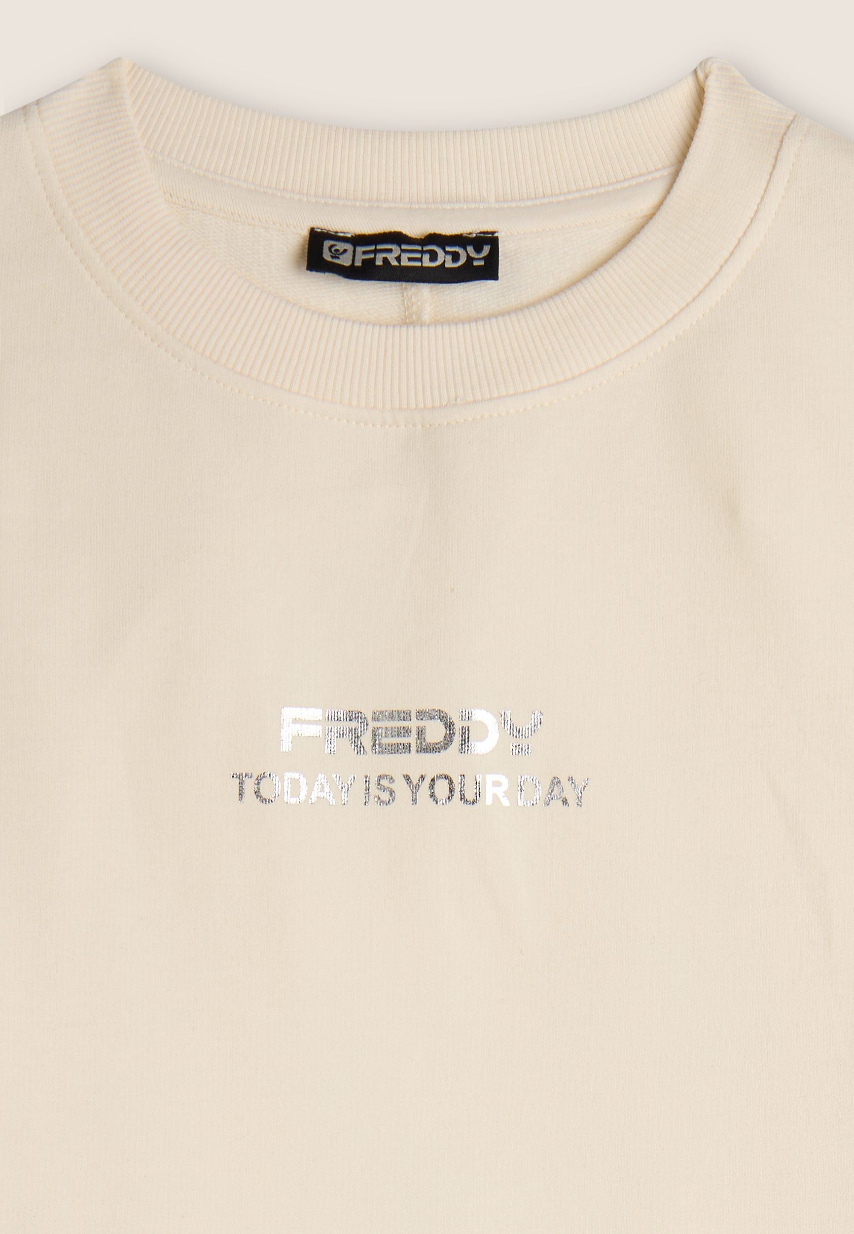 FREDDY Sudadera cropped con detalle recortado en la espalda - Imagen 6 de 15