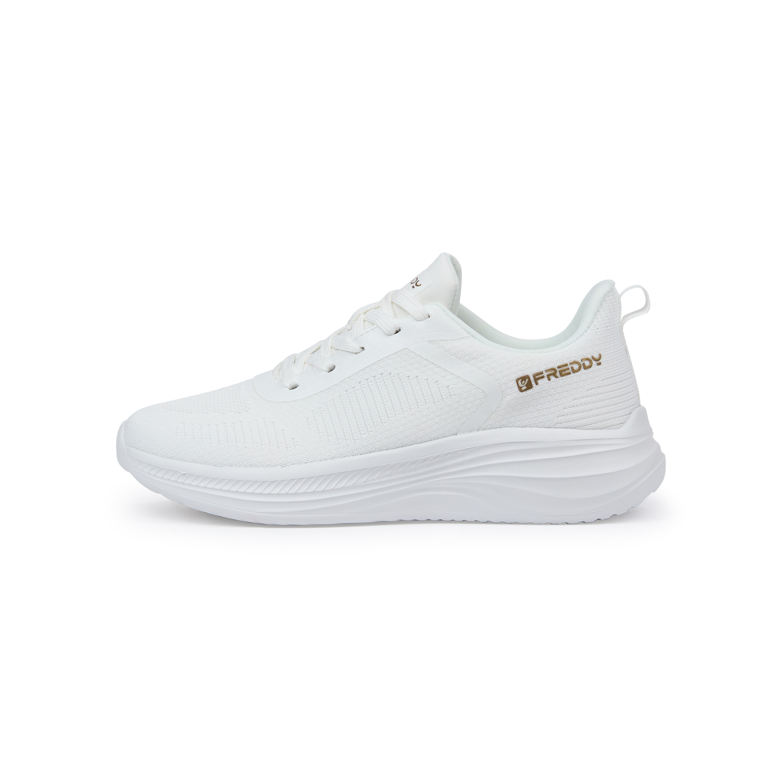 Sneakers in tessuto con rinforzi tecnici e suola ultraleggera
