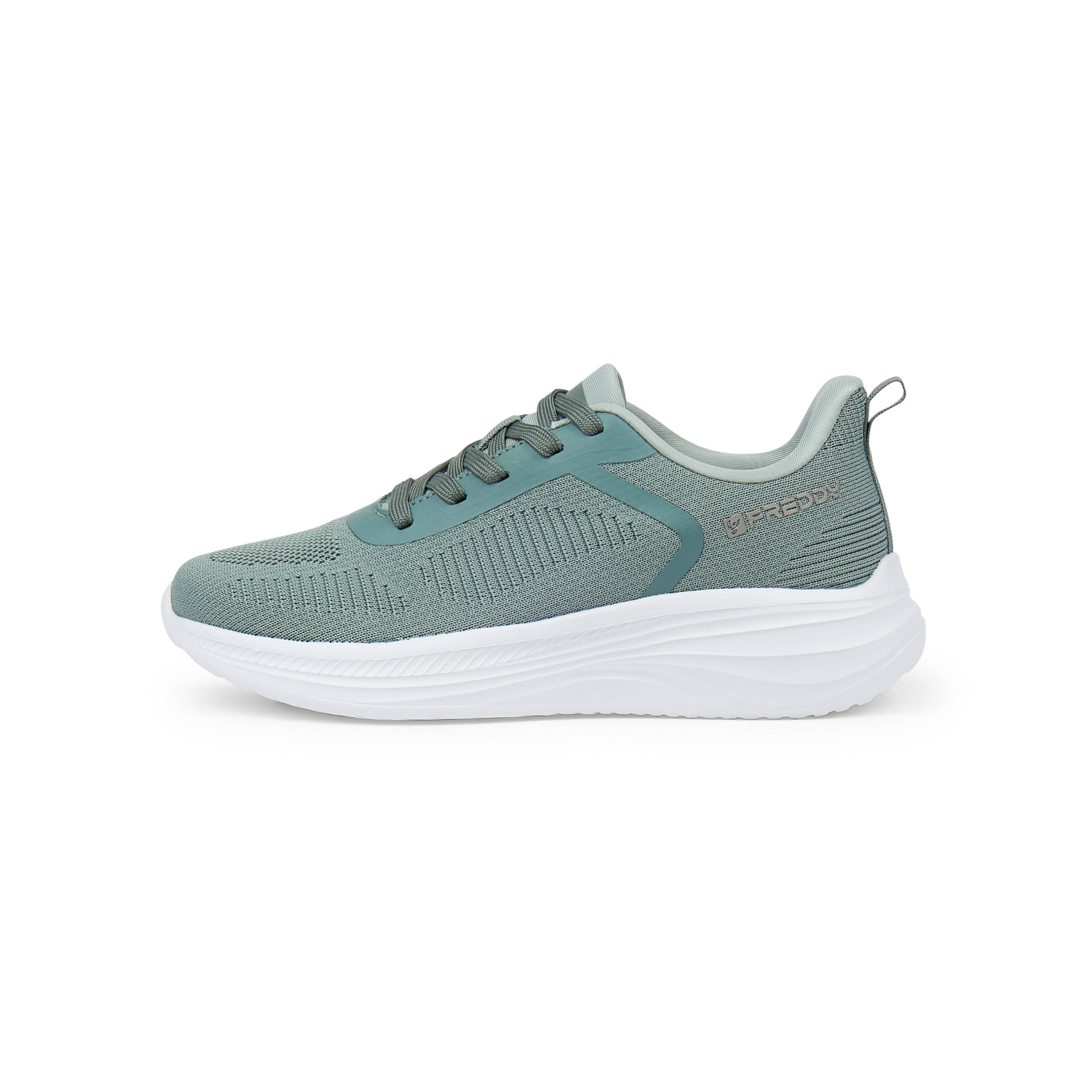 Sneakers in tessuto con rinforzi tecnici e suola ultraleggera