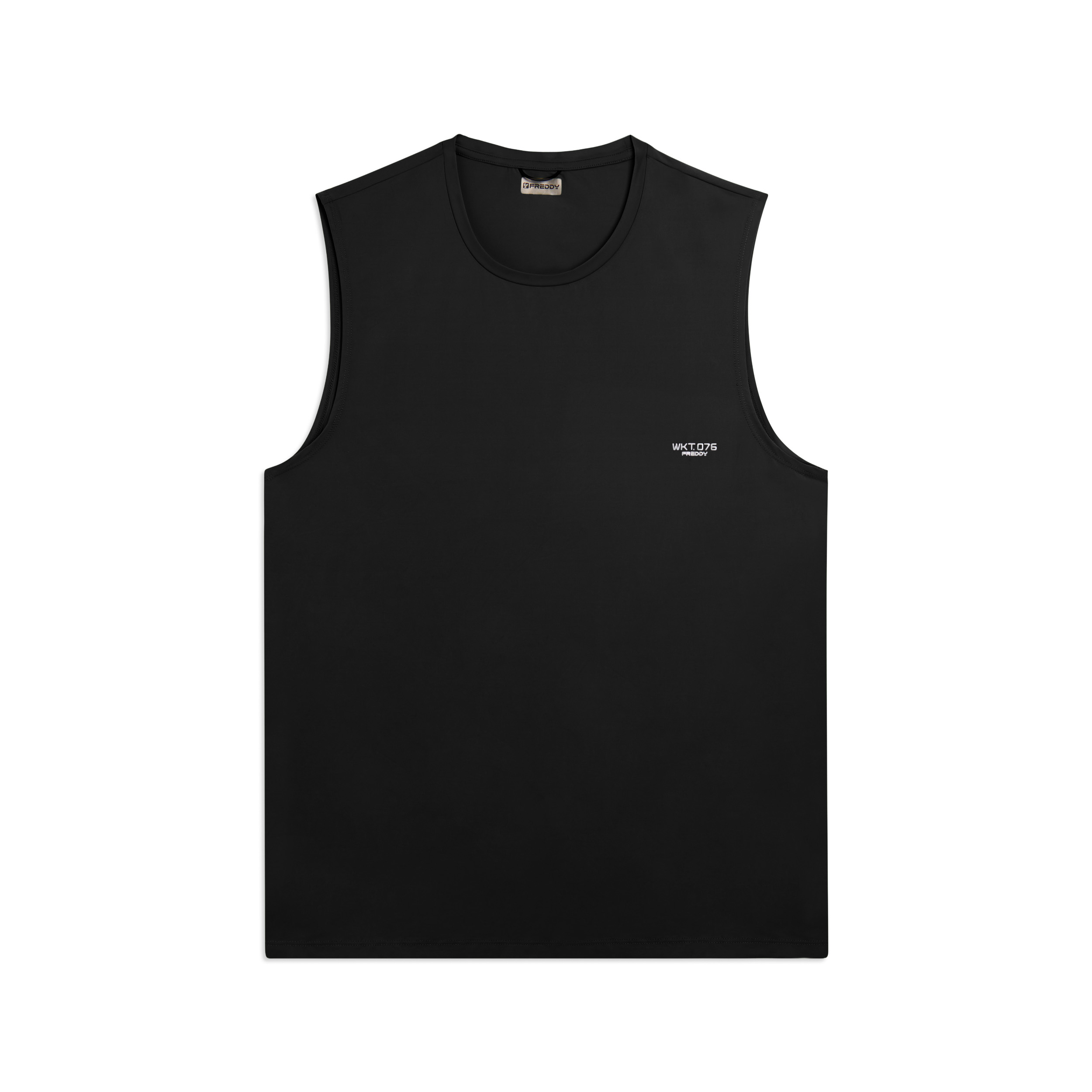 T-shirt senza maniche in tessuto quick dry
