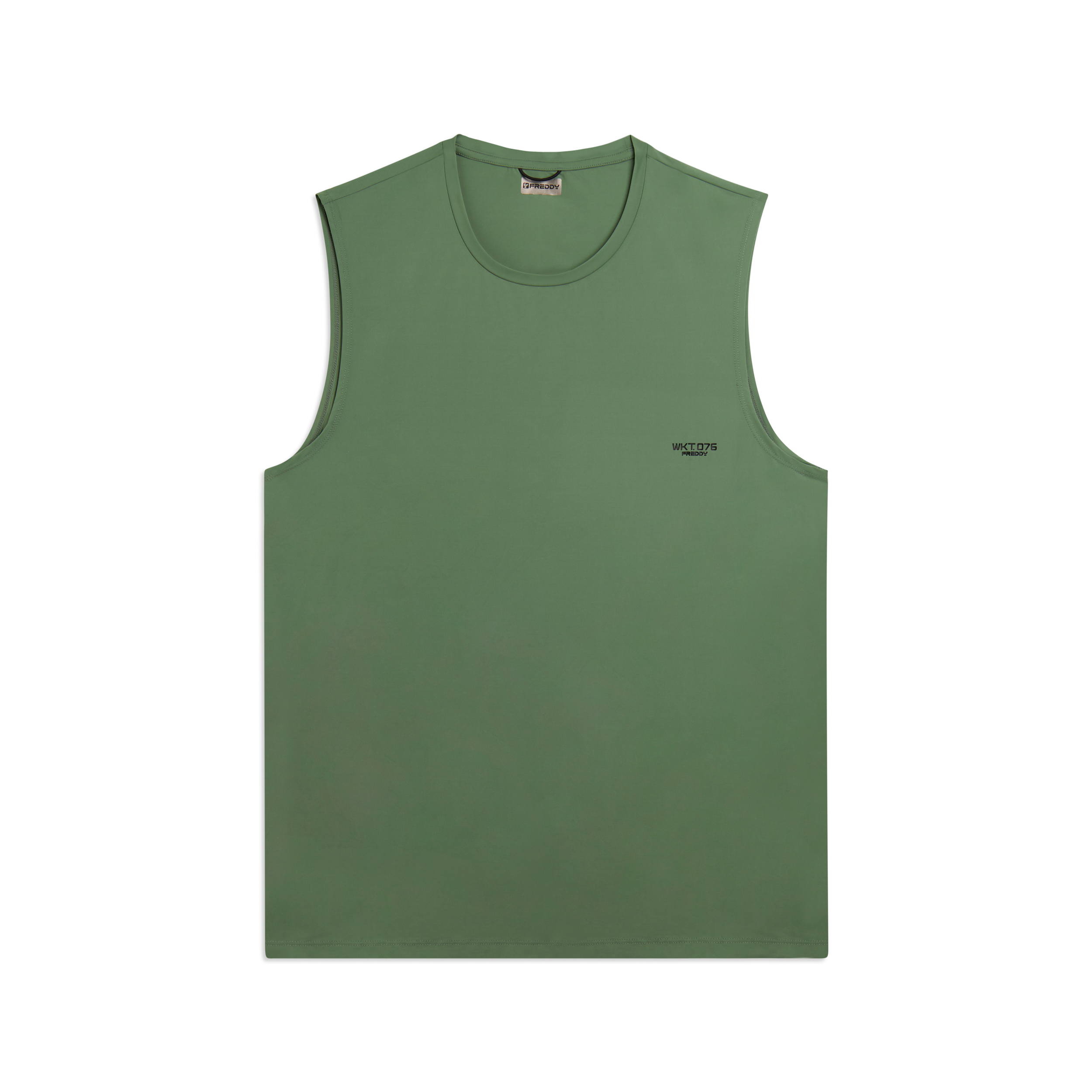 T-shirt senza maniche in tessuto quick dry